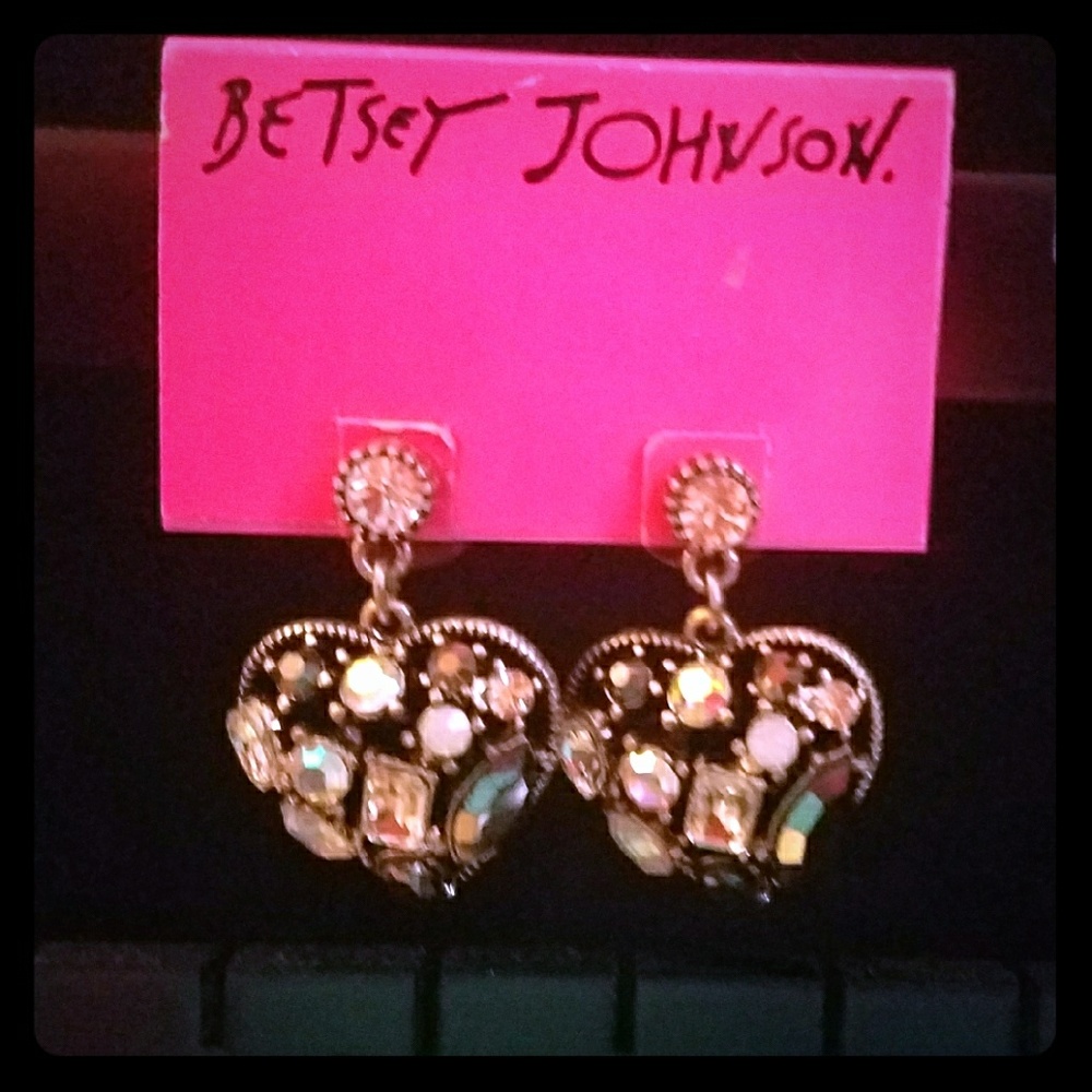 Betsey Johnson earrings